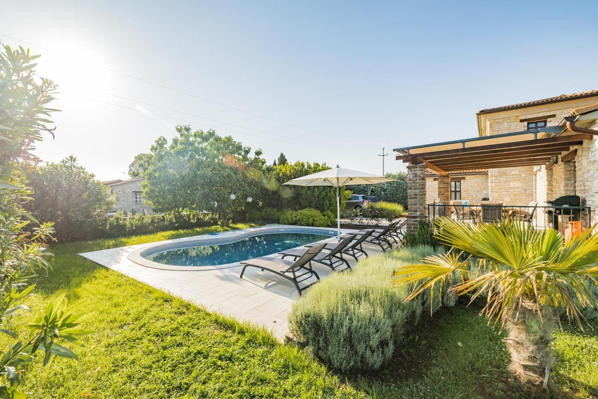 Villa Jurinea In Istrien Mit Pool Barat  Exteriör bild