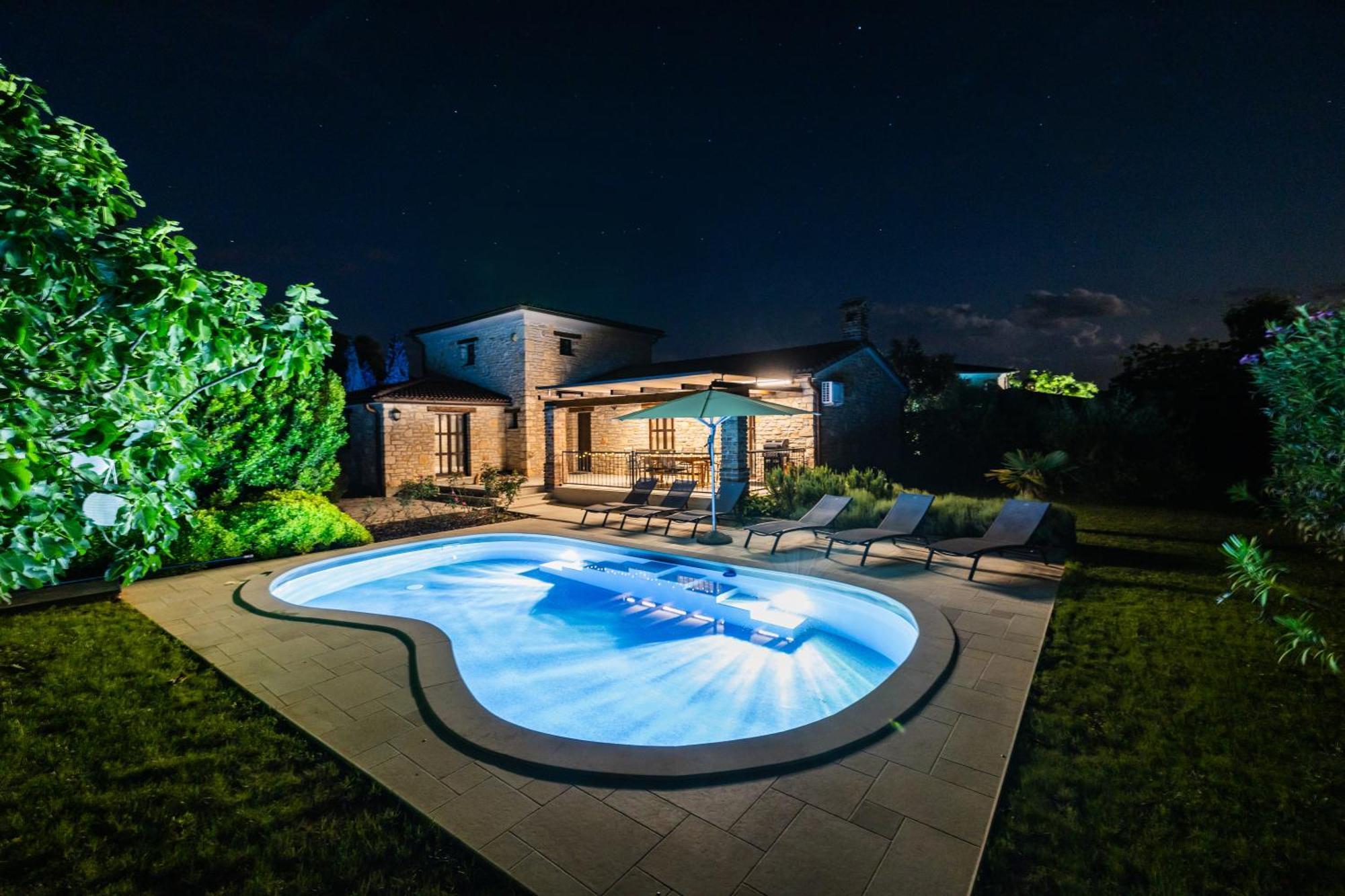 Villa Jurinea In Istrien Mit Pool Barat  Exteriör bild