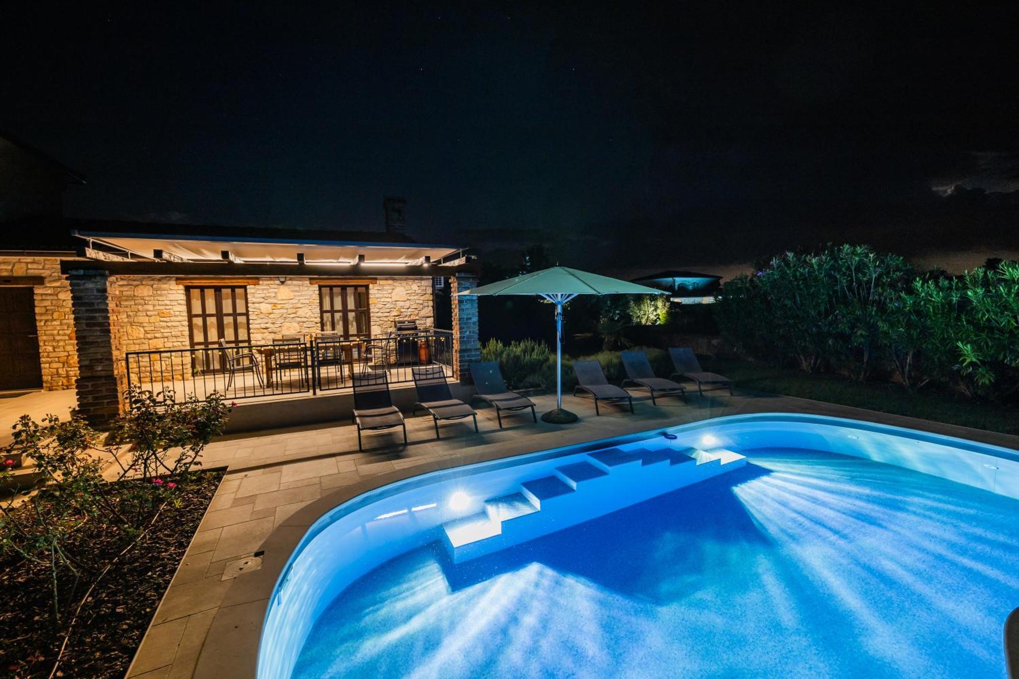 Villa Jurinea In Istrien Mit Pool Barat  Exteriör bild